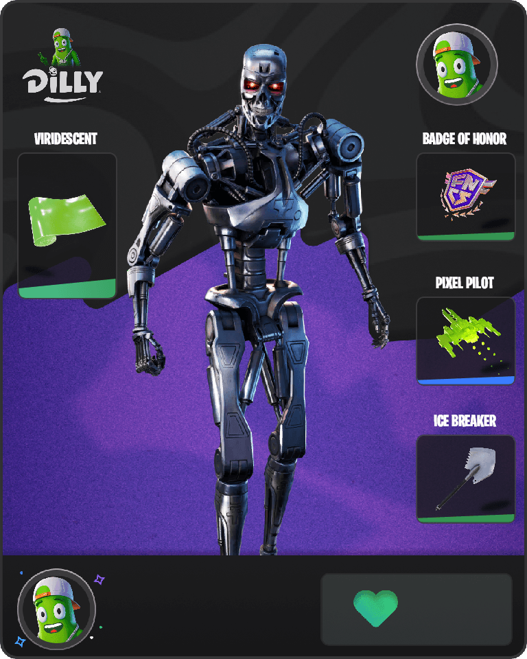 T-800 Fortnite combo