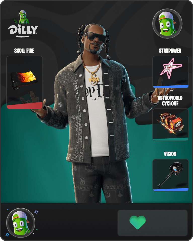 Snoop Dogg Fortnite combo