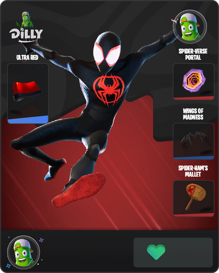 Spider-Man (Miles Morales) Fortnite combo