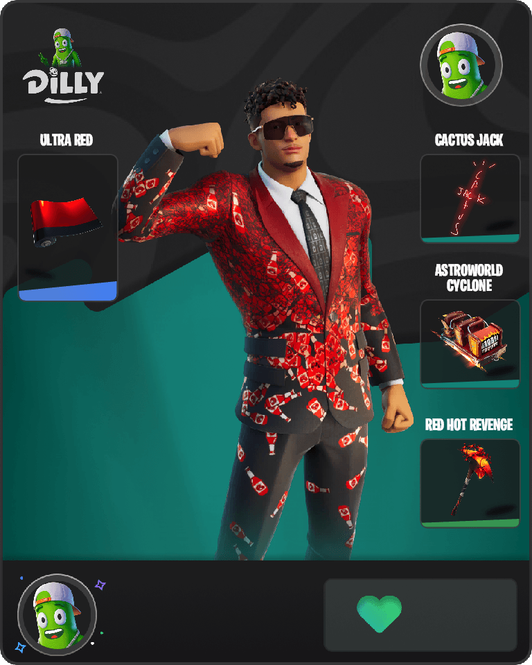 Mahomes Saucy Style Fortnite combo