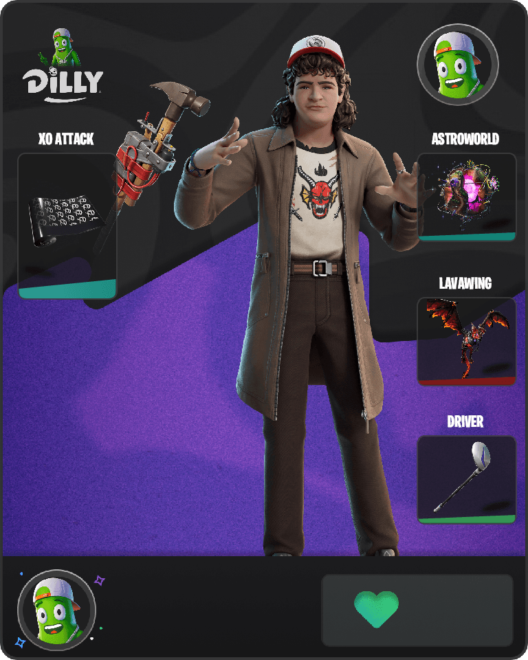 Dustin Henderson Fortnite combo