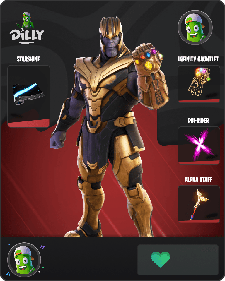 Thanos Fortnite combo