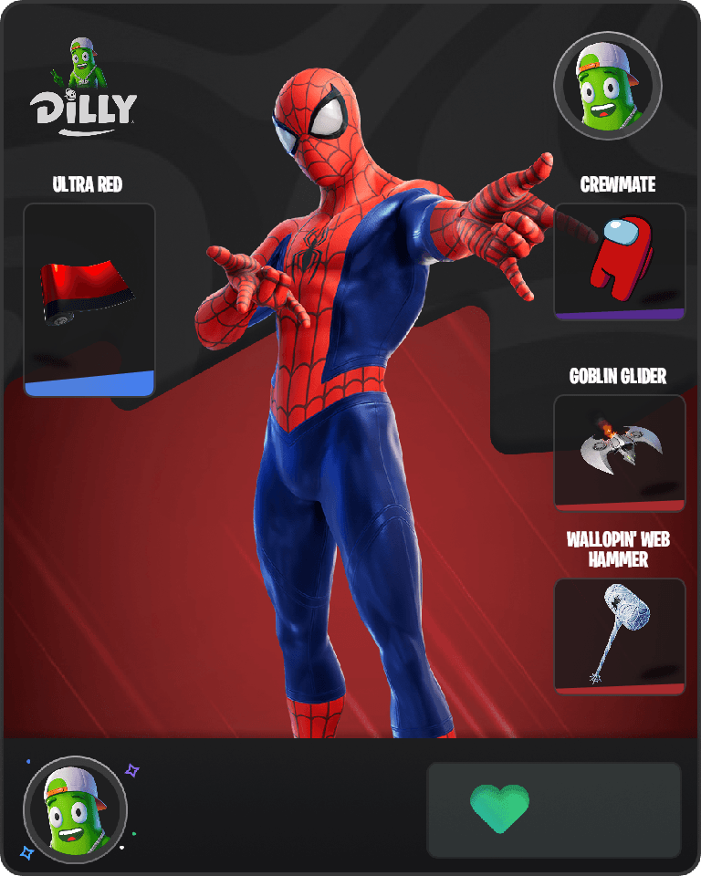 Spider-Man Fortnite combo