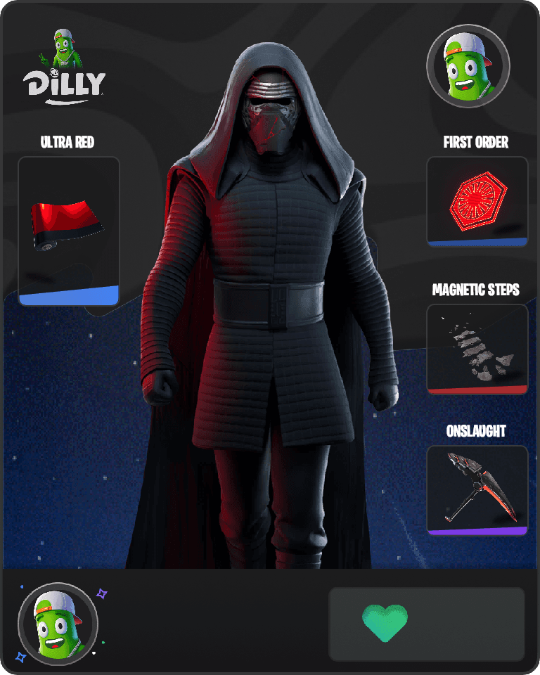 Kylo Ren Fortnite combo