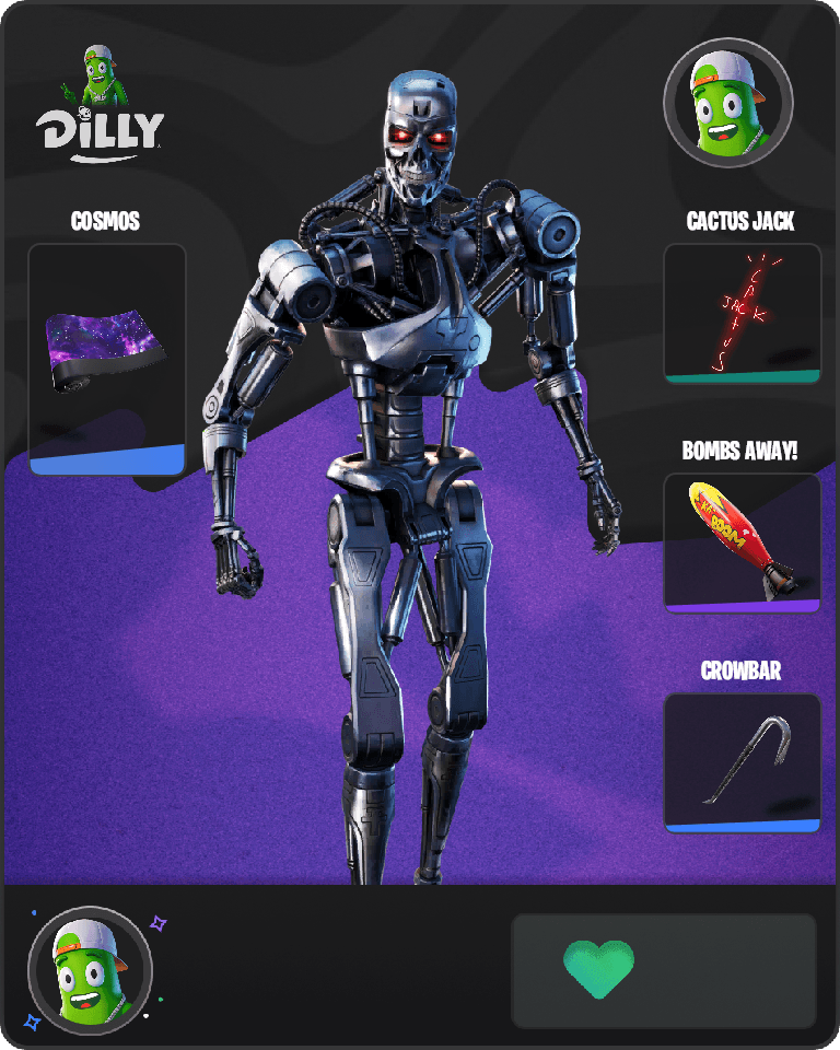 T-800 Fortnite combo
