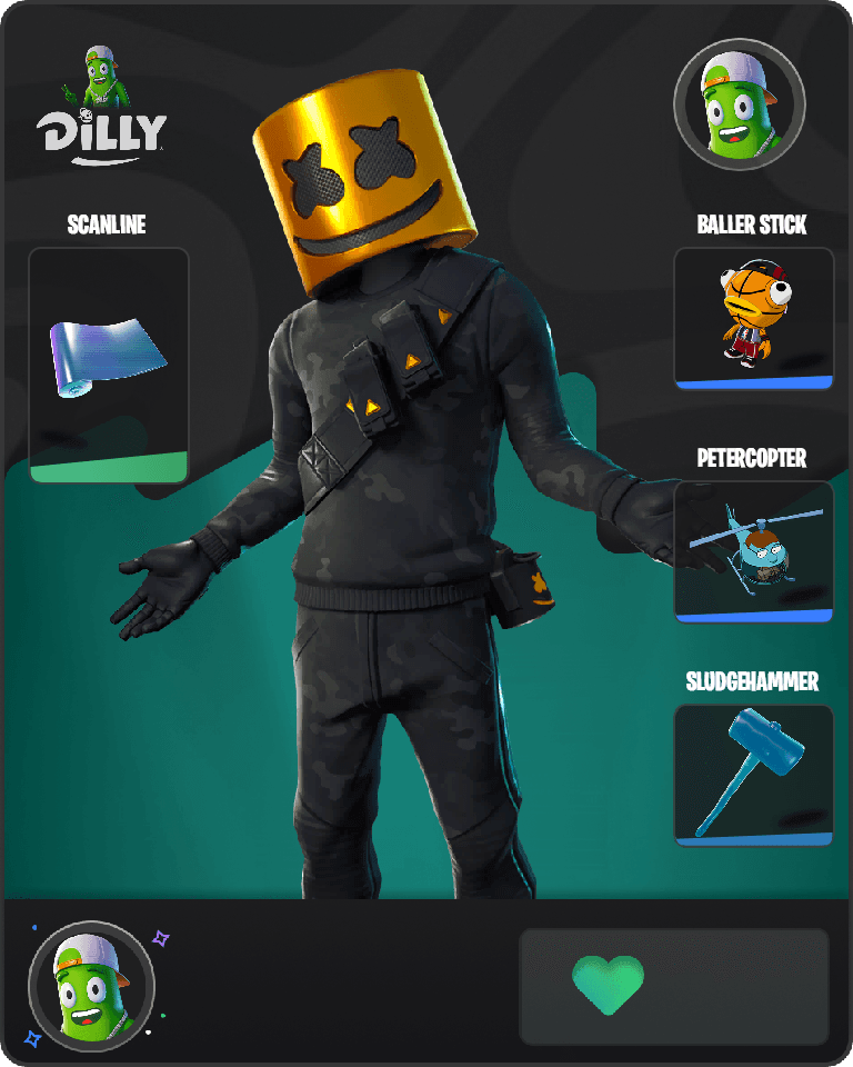 Marshmello Fortnite combo