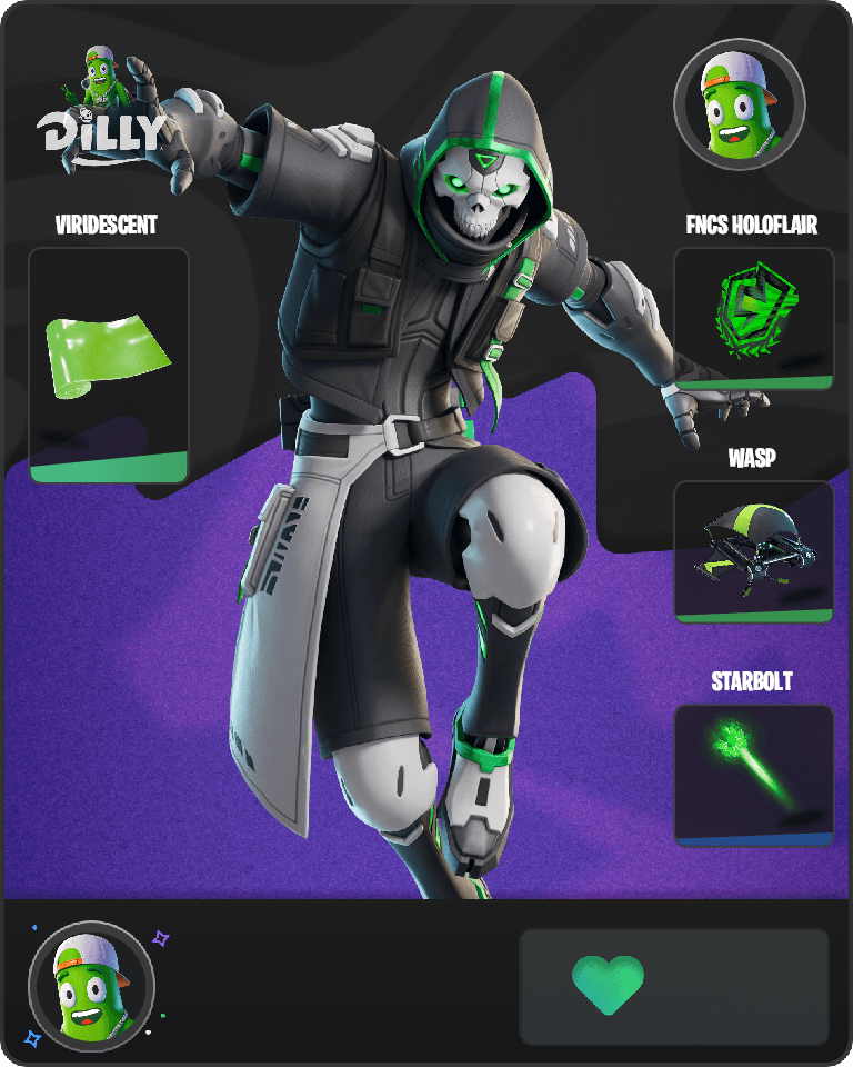 Skulldroid Fortnite combo