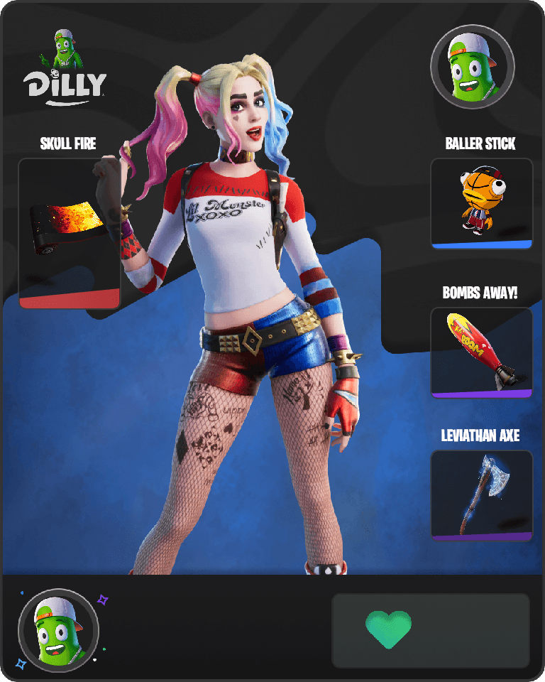 Harley Quinn Fortnite combo