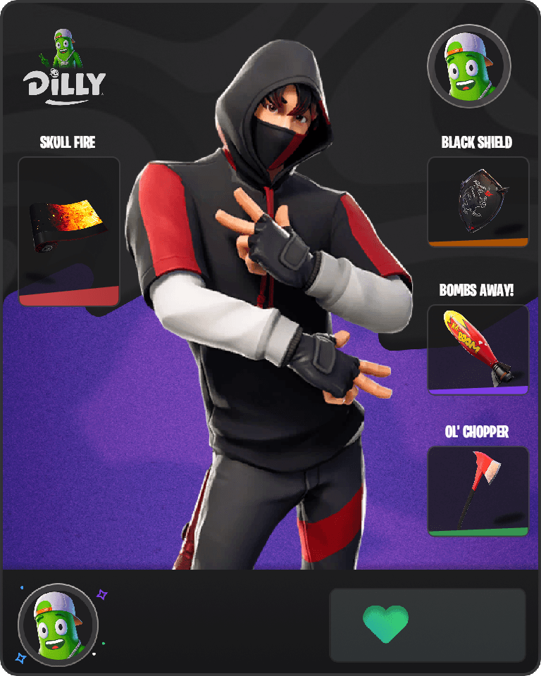 IKONIK Fortnite combo