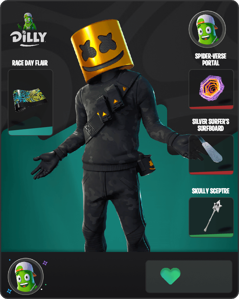 Marshmello Fortnite combo