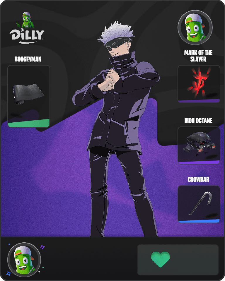 Satoru Gojo Fortnite combo