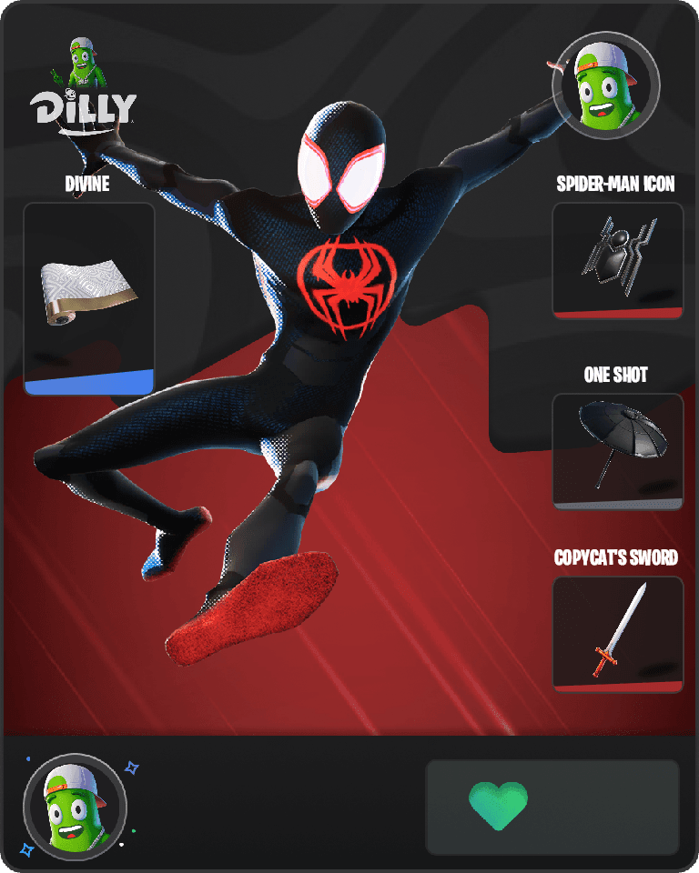 Spider-Man (Miles Morales) Fortnite combo