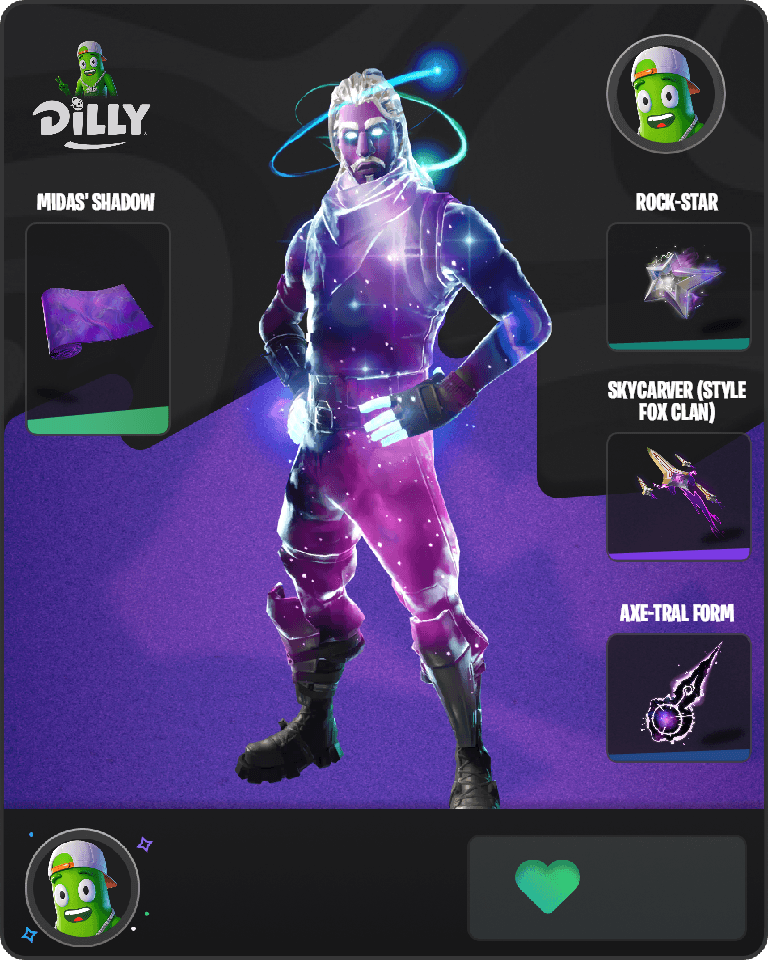 Galaxy Fortnite combo