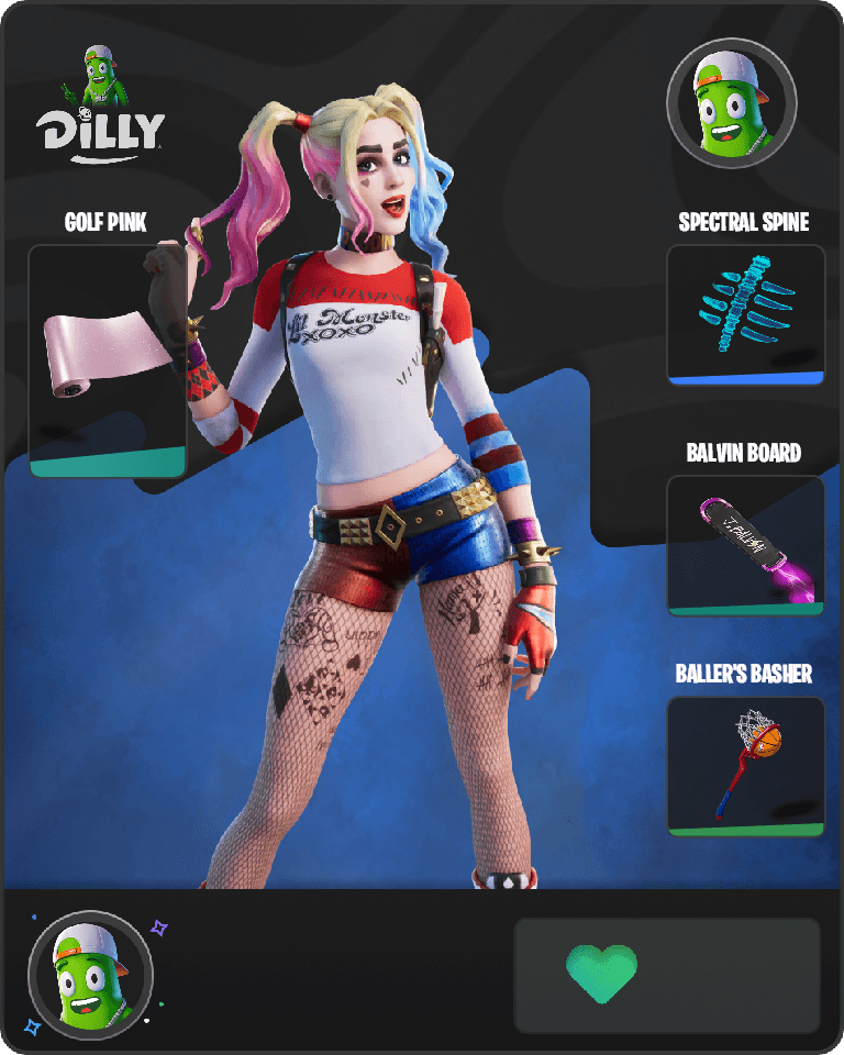 Harley Quinn Fortnite combo
