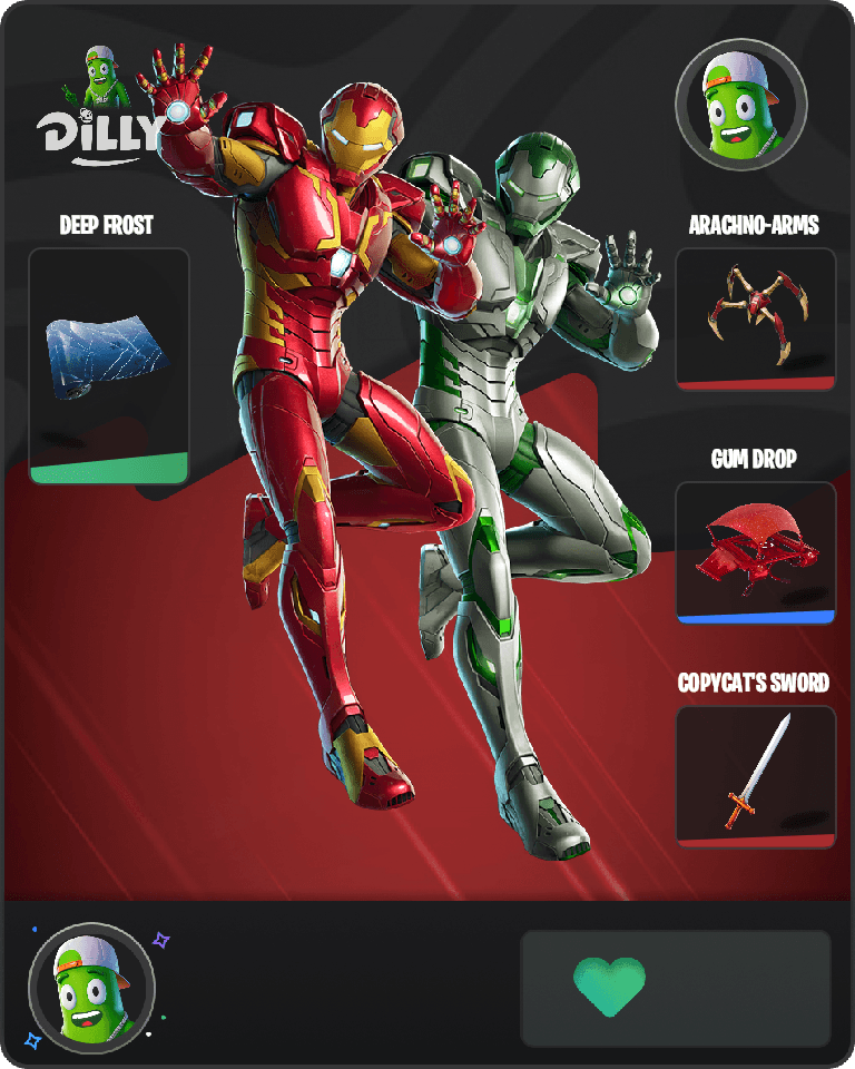 Iron Man Fortnite combo