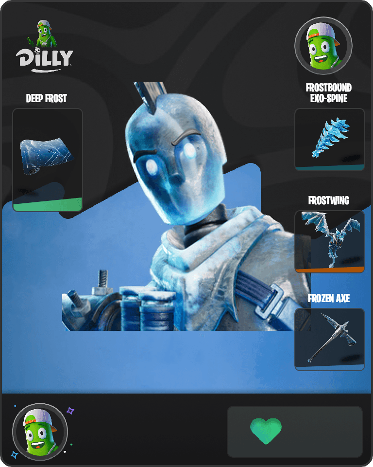 Glacial Dummy Fortnite combo