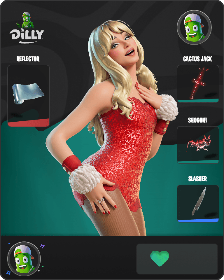 Santa 'Brina Fortnite combo