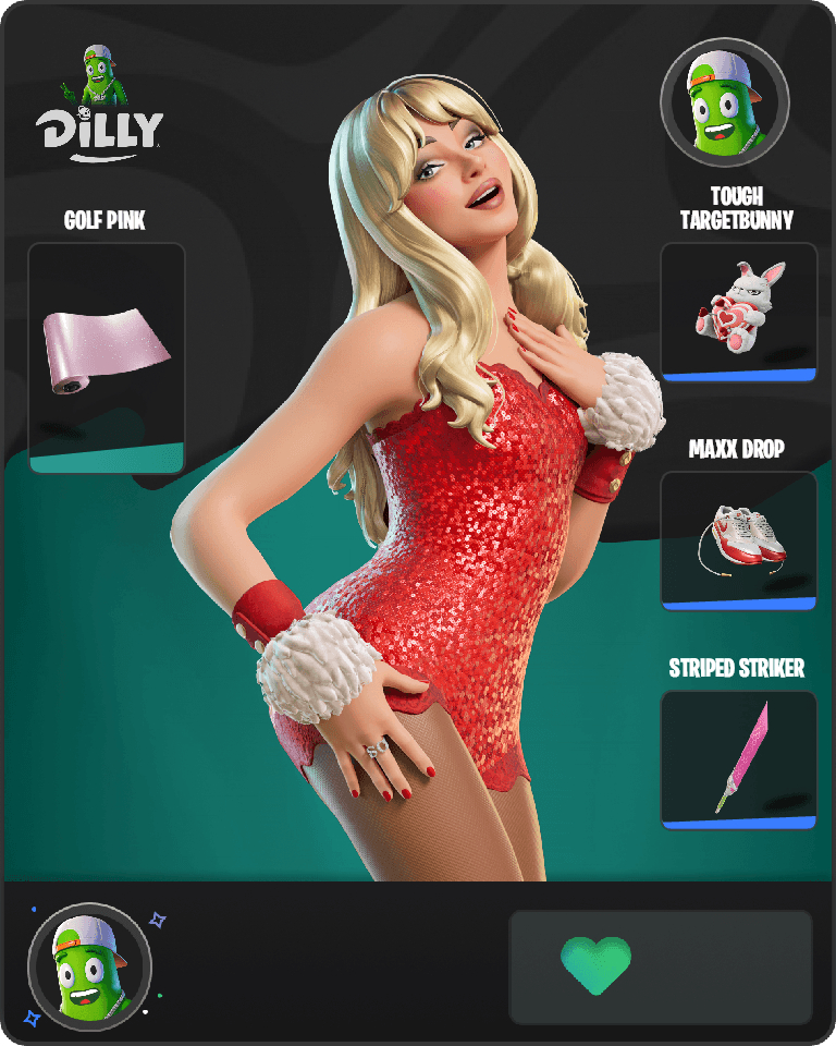 Santa 'Brina Fortnite combo