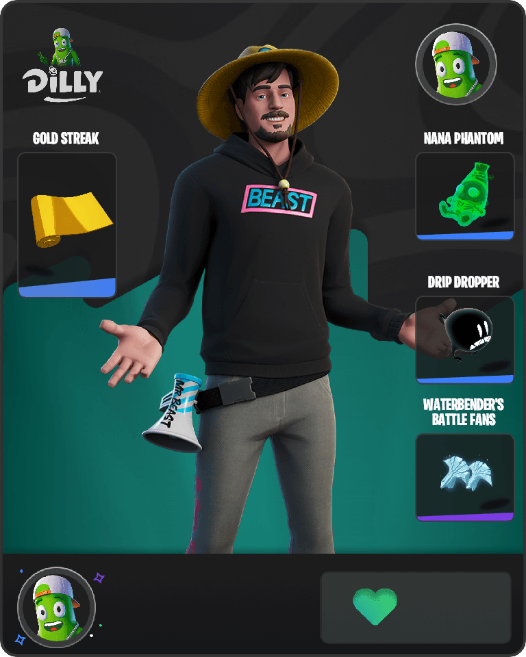 MrBeast Fortnite combo