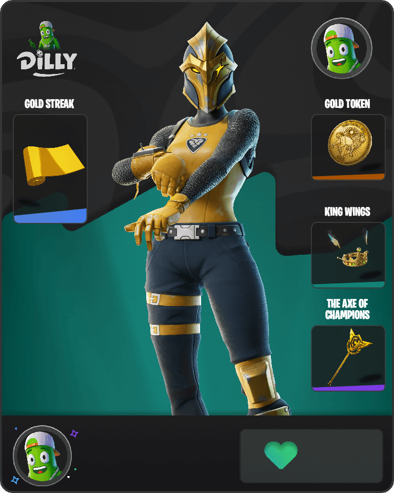 Courageous Knight Fortnite combo