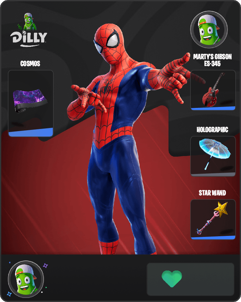 Spider-Man Fortnite combo