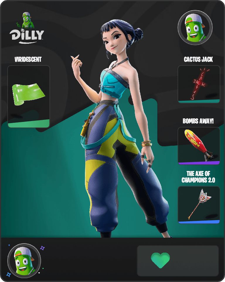 Zoey (HUNTR/X) Fortnite combo