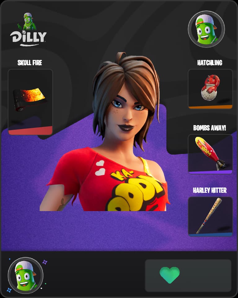 TNTina Fortnite skin combo