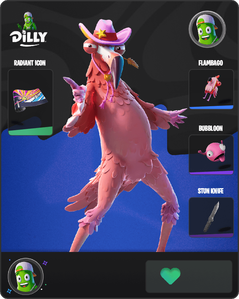 Tex Flamingo Fortnite combo