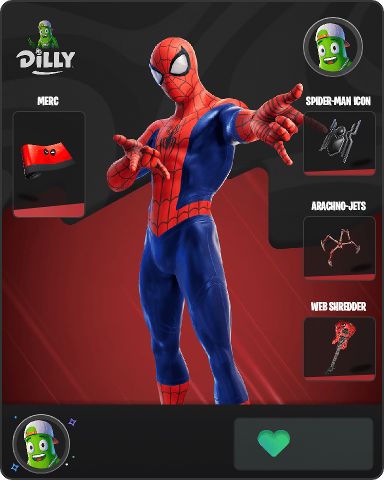 Spider-Man Fortnite combo