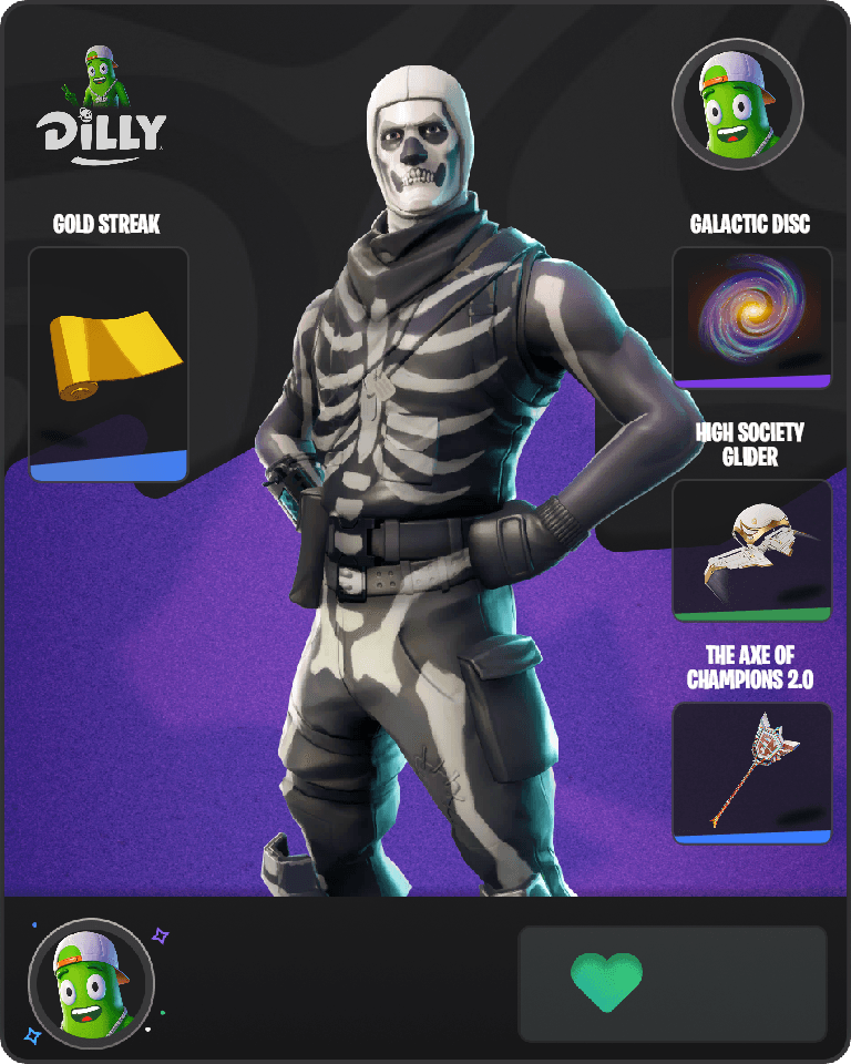 Skull Trooper combo by Cloudywinxx