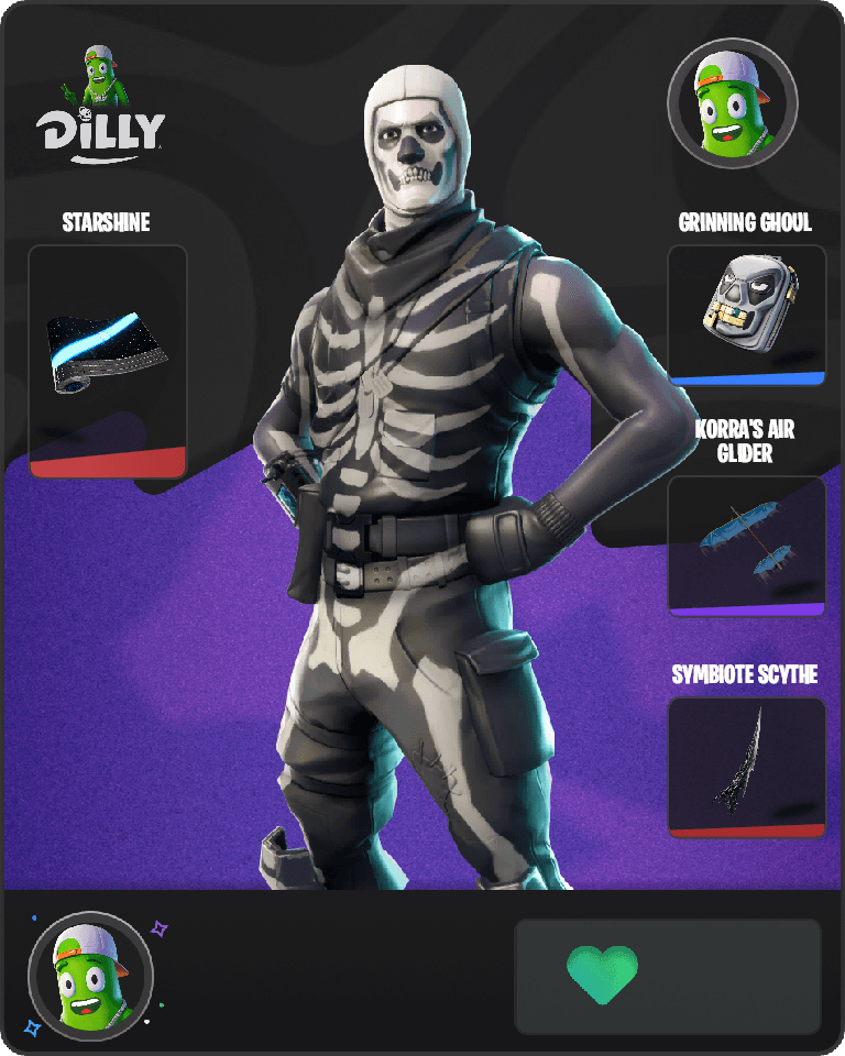 Skull Trooper Fortnite combo