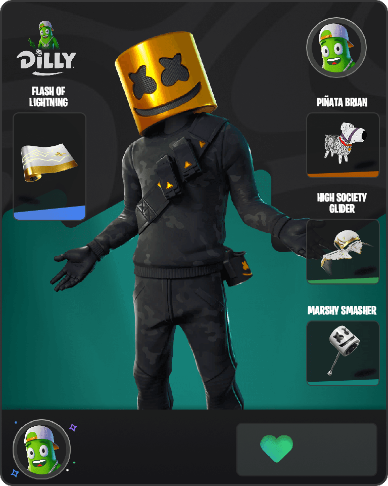 Marshmello Fortnite combo