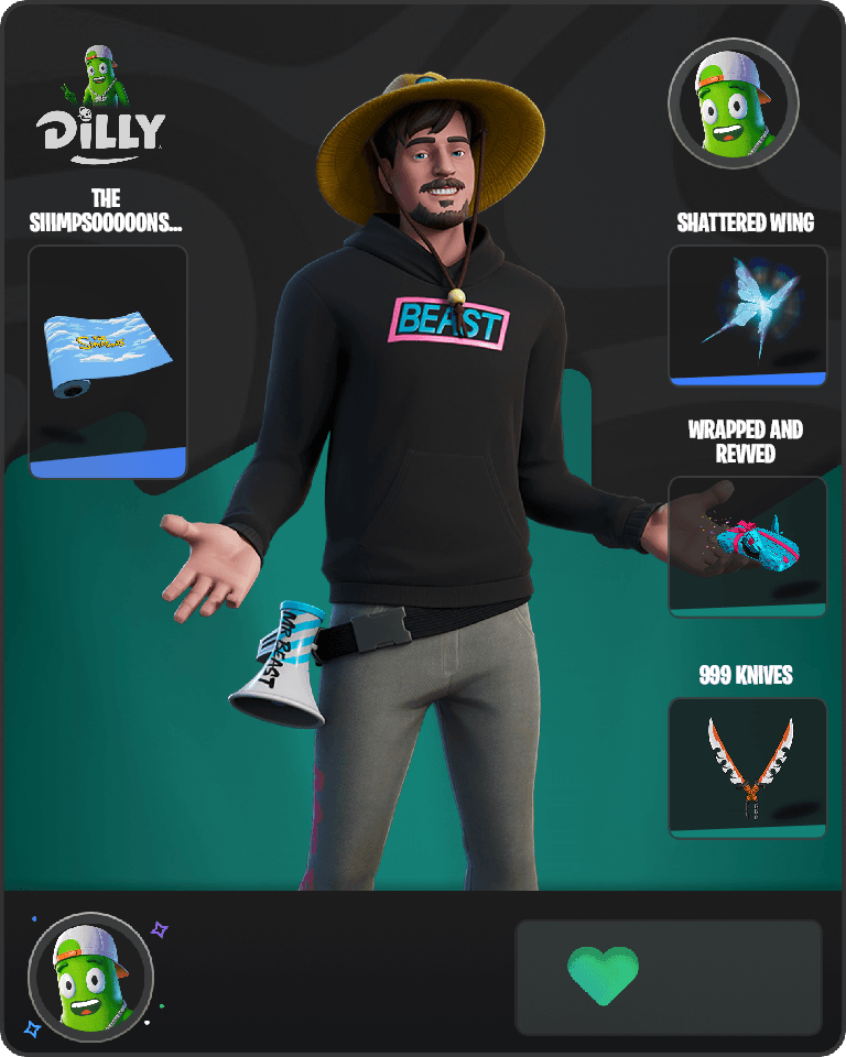 MrBeast Fortnite combo