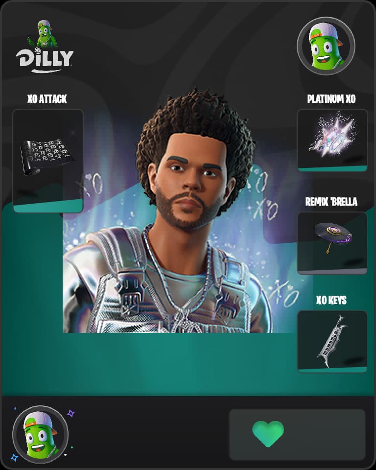 Platinum The Weeknd combo by peely789