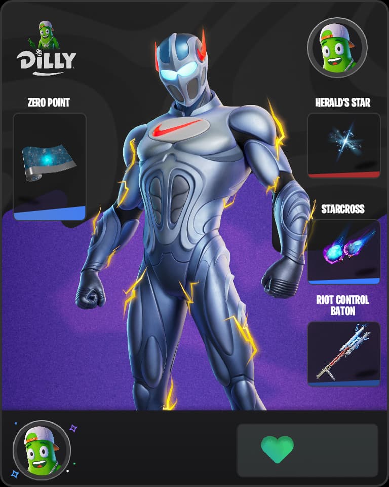 Swooshman Fortnite skin combo