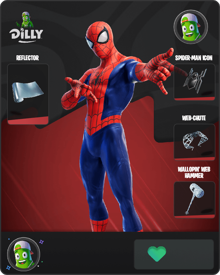 Spider-Man Fortnite combo