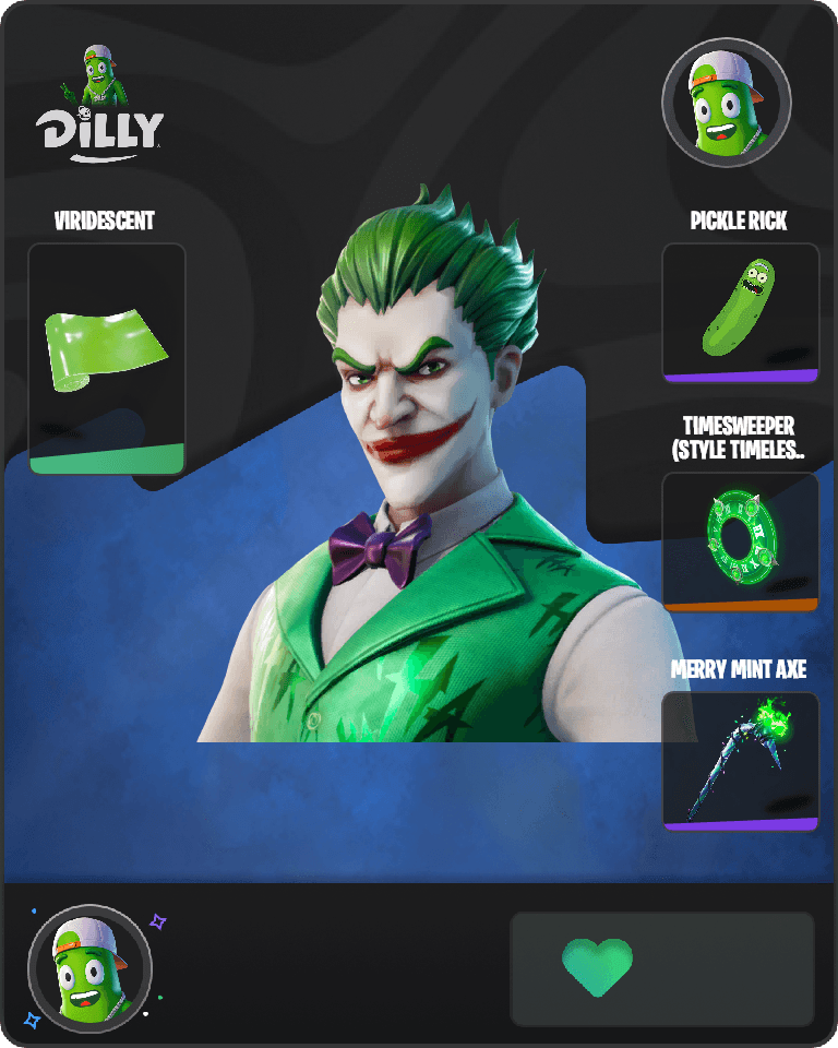 The Joker Fortnite combo