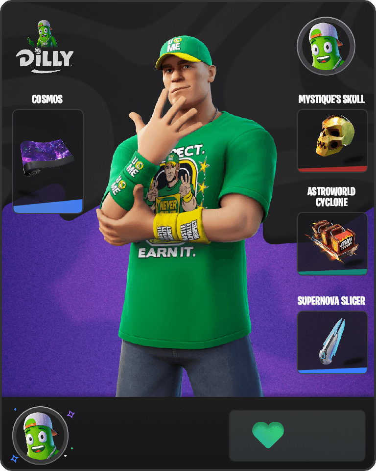 John Cena Fortnite combo