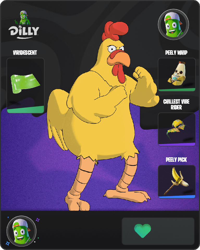 The Giant Chicken Fortnite combo