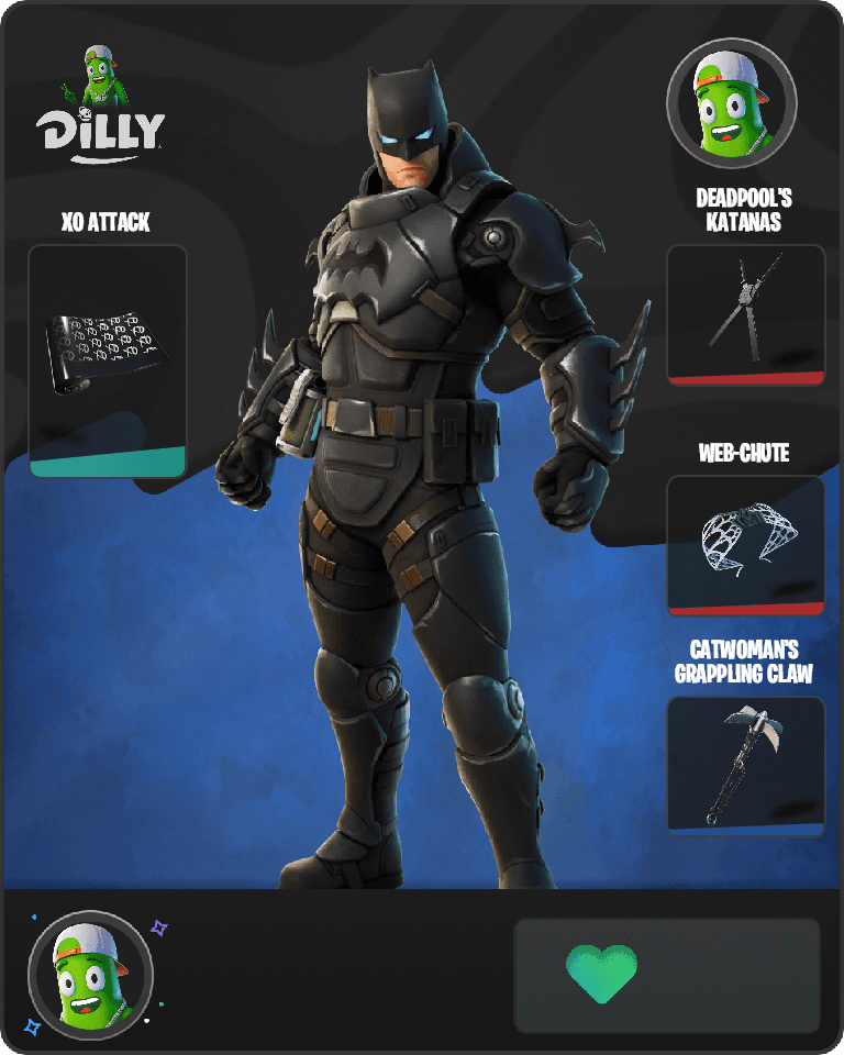Armored Batman Zero Fortnite combo