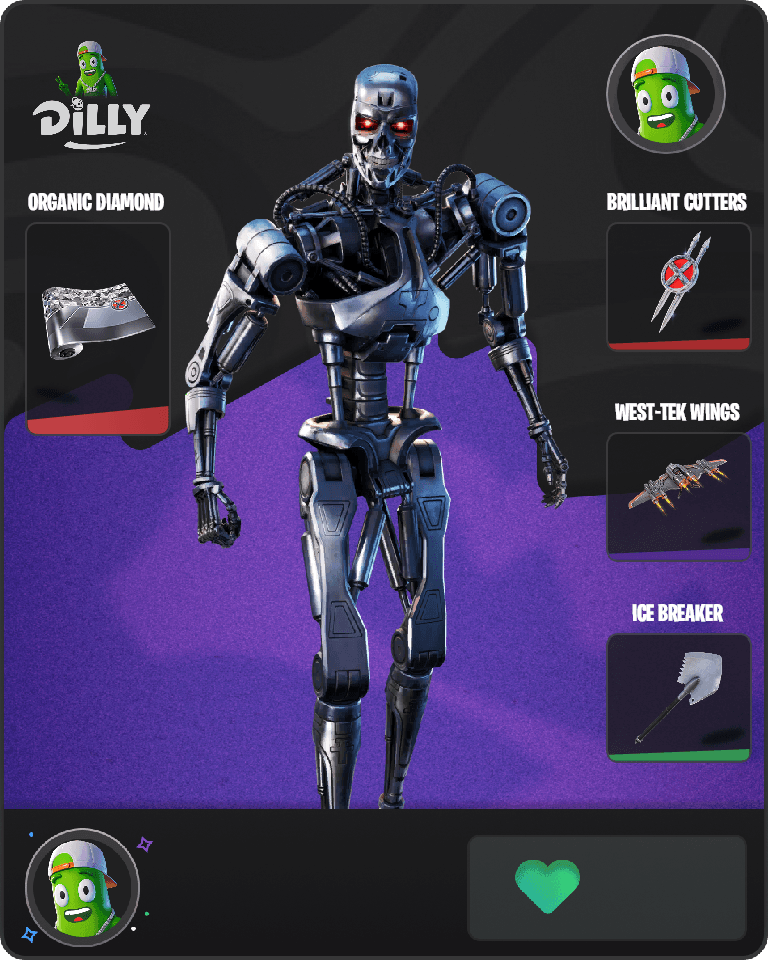 T-800 Fortnite combo