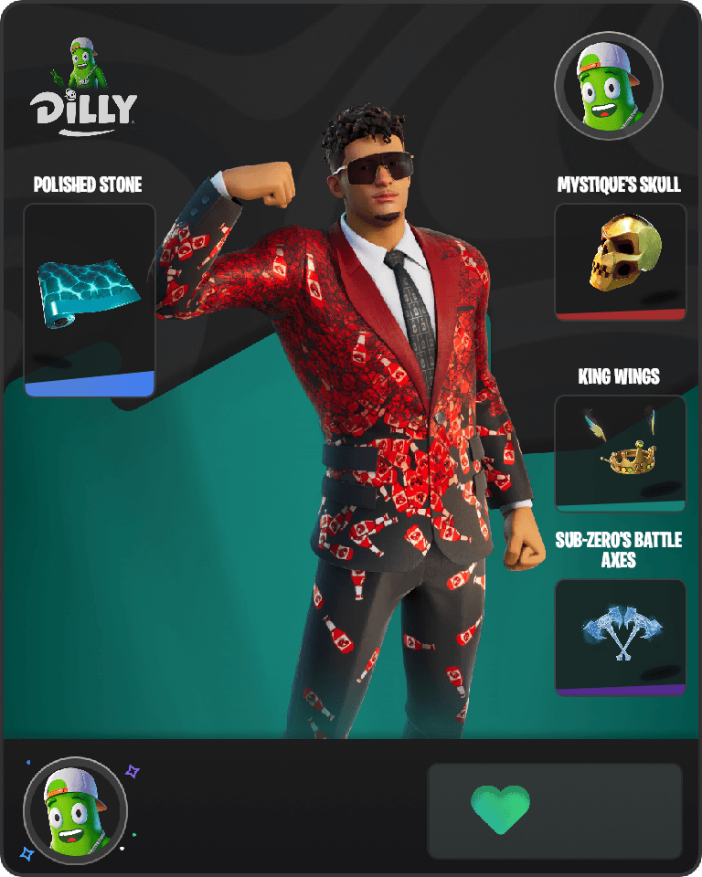 Mahomes Saucy Style Fortnite combo