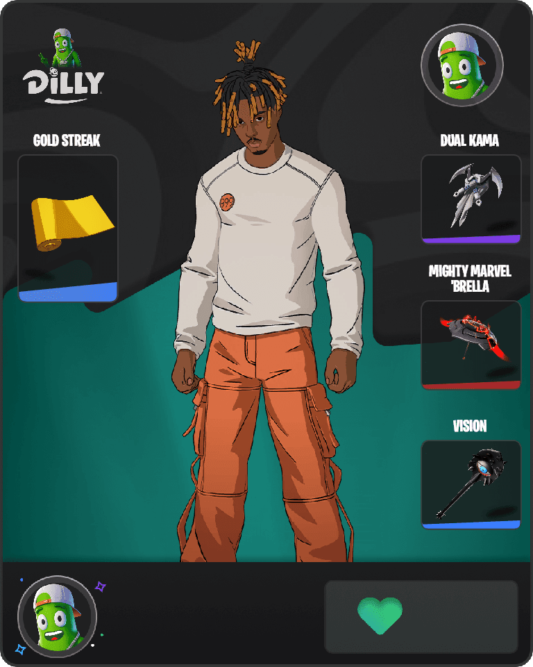 Slayer Juice WRLD Fortnite combo
