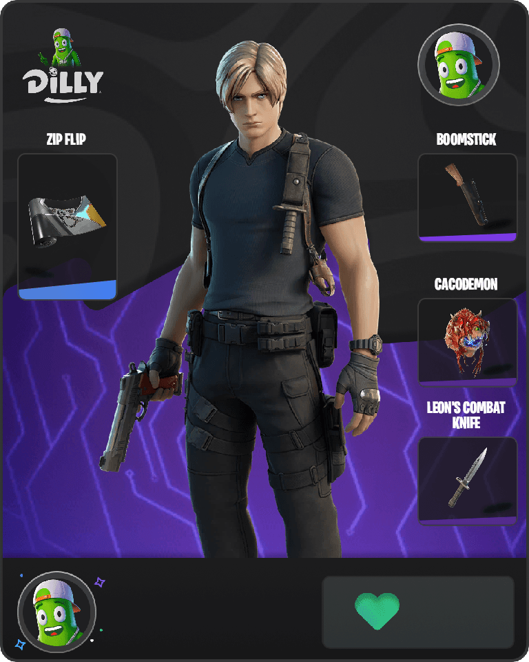 Leon S. Kennedy Fortnite combo