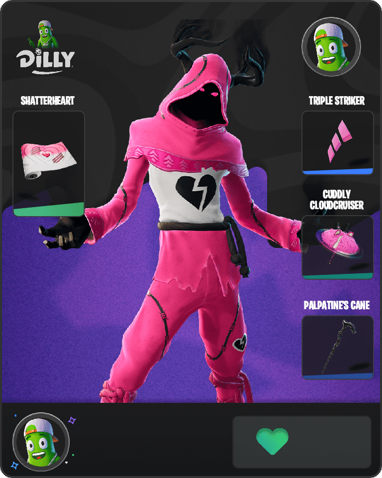 Heartbreaker Shadow Fortnite combo