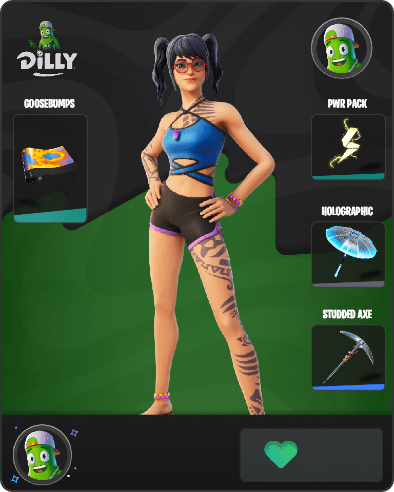 Scuba Crystal Fortnite combo