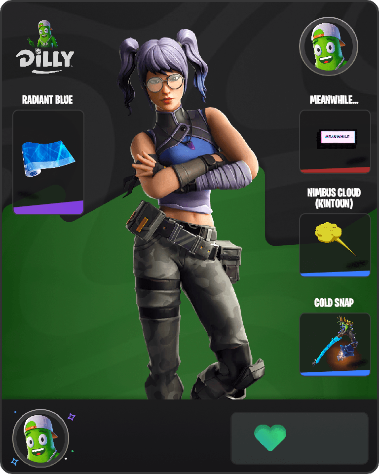Crystal Fortnite combo