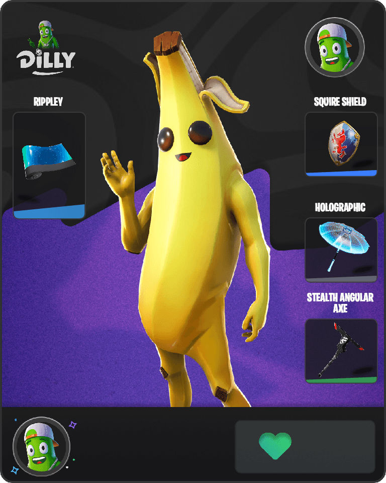 Peely Fortnite combo