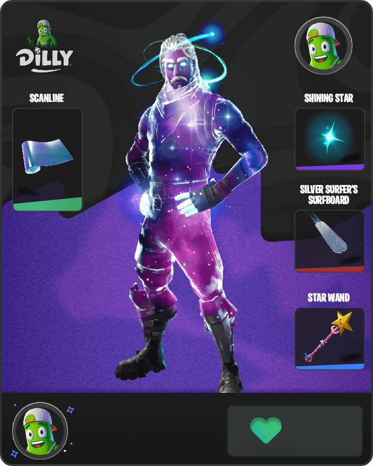 Galaxy Fortnite combo