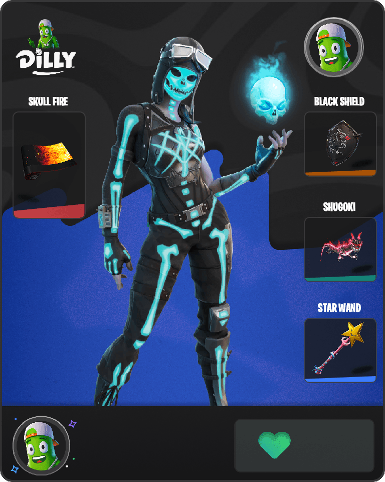 Skeletara Fortnite combo